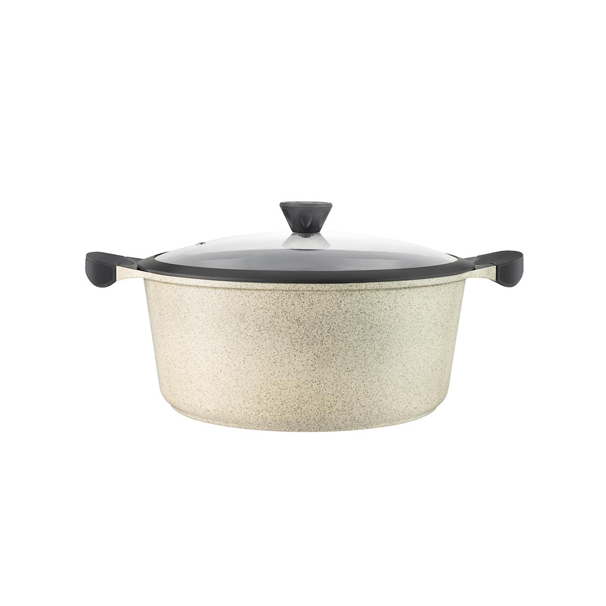 Faitout 24cm - "Jade" noir, LAGUIOLE CUISSON