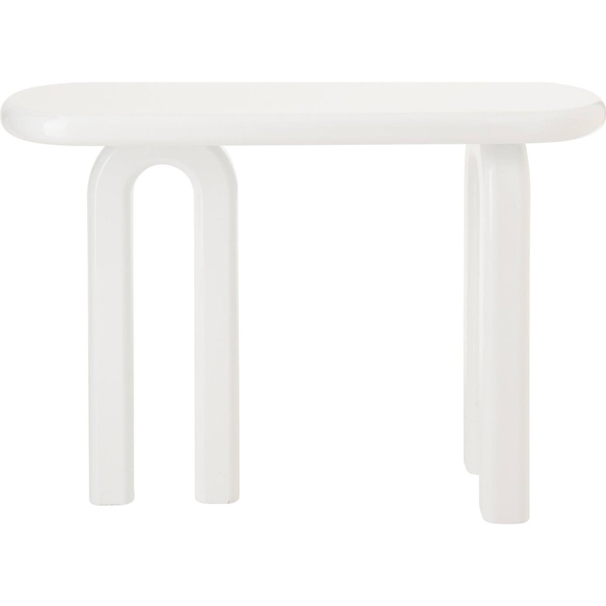 Console aux arches sculpturales blanc, RECOLLECTION