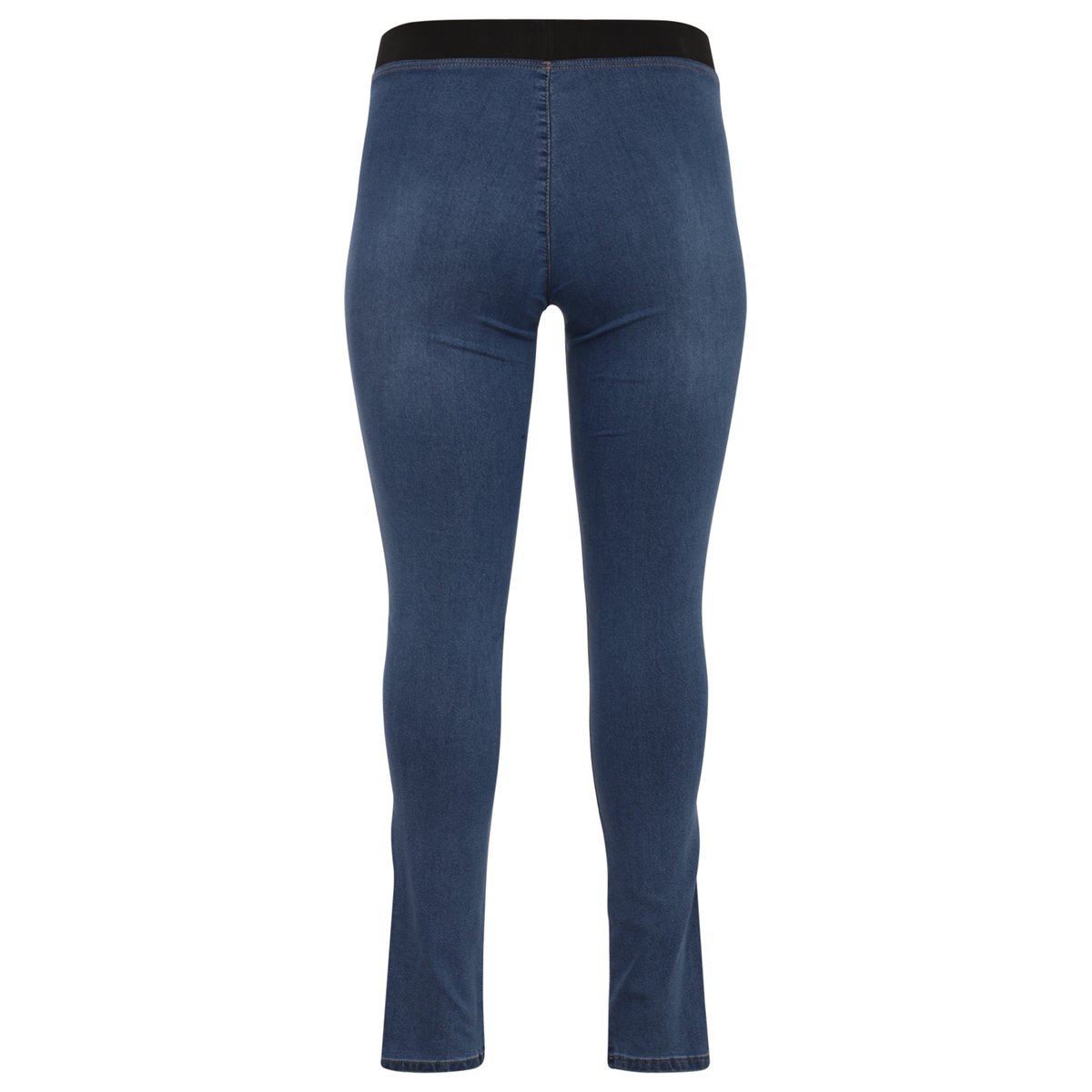 Jean avec une ceinture élastique bleu indigo, YOEK