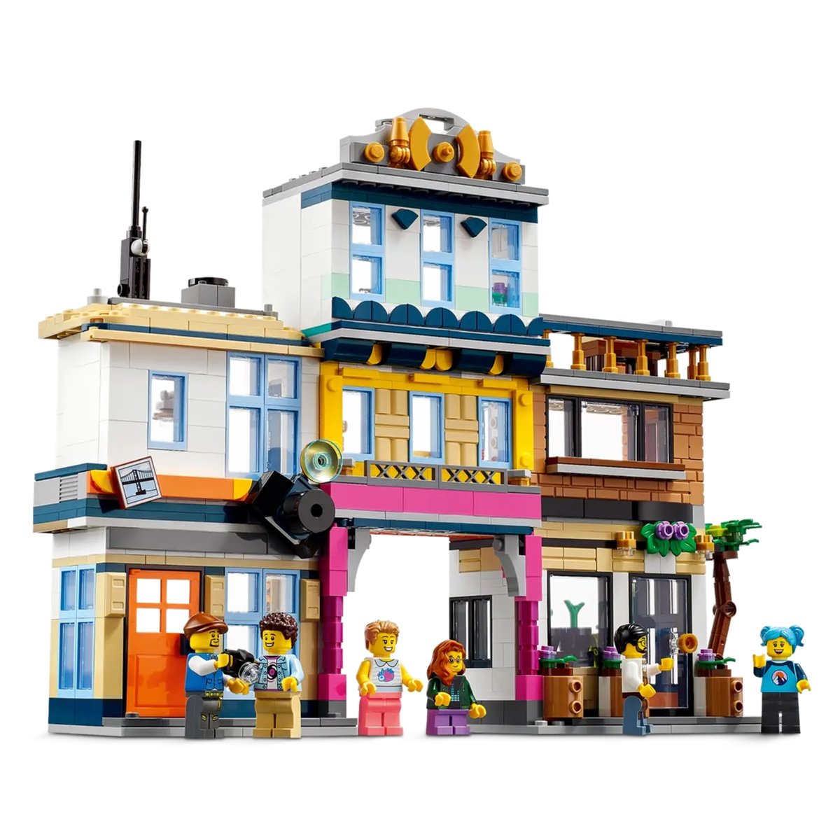 Creator 3 en 1 La grand-rue multicolore, LEGO