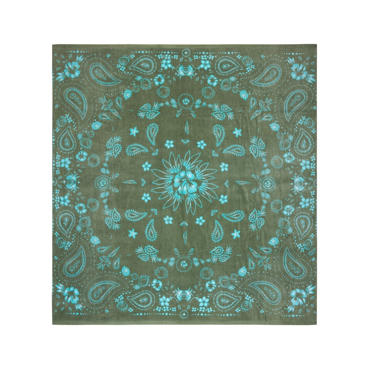 Serviette de plage THE TWO OF US. vert oil green, ROXY