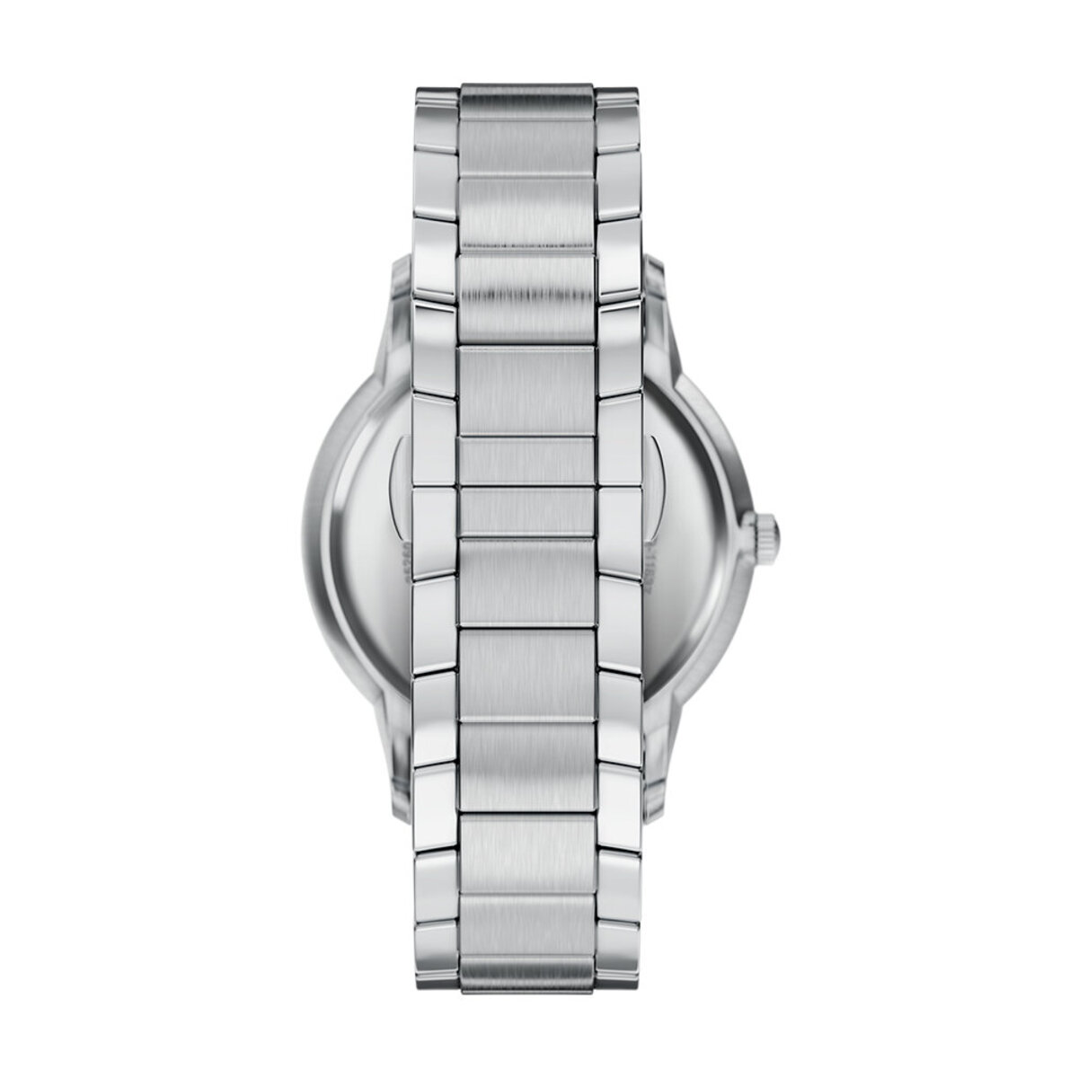 Montre Analogique EMPORIO ARMANI argenté bleu foncé argenté, EMPORIO ARMANI