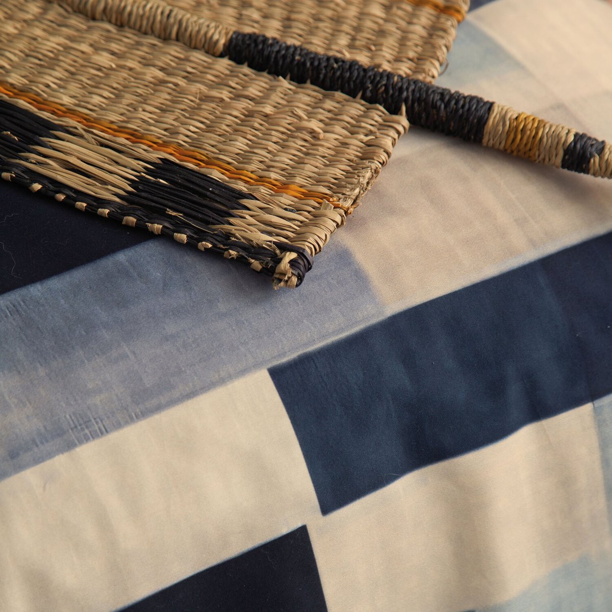 Parure housse de couette 100% satin de coton imprimé, Wang multicolore, C DESIGN HOME TEXTILE