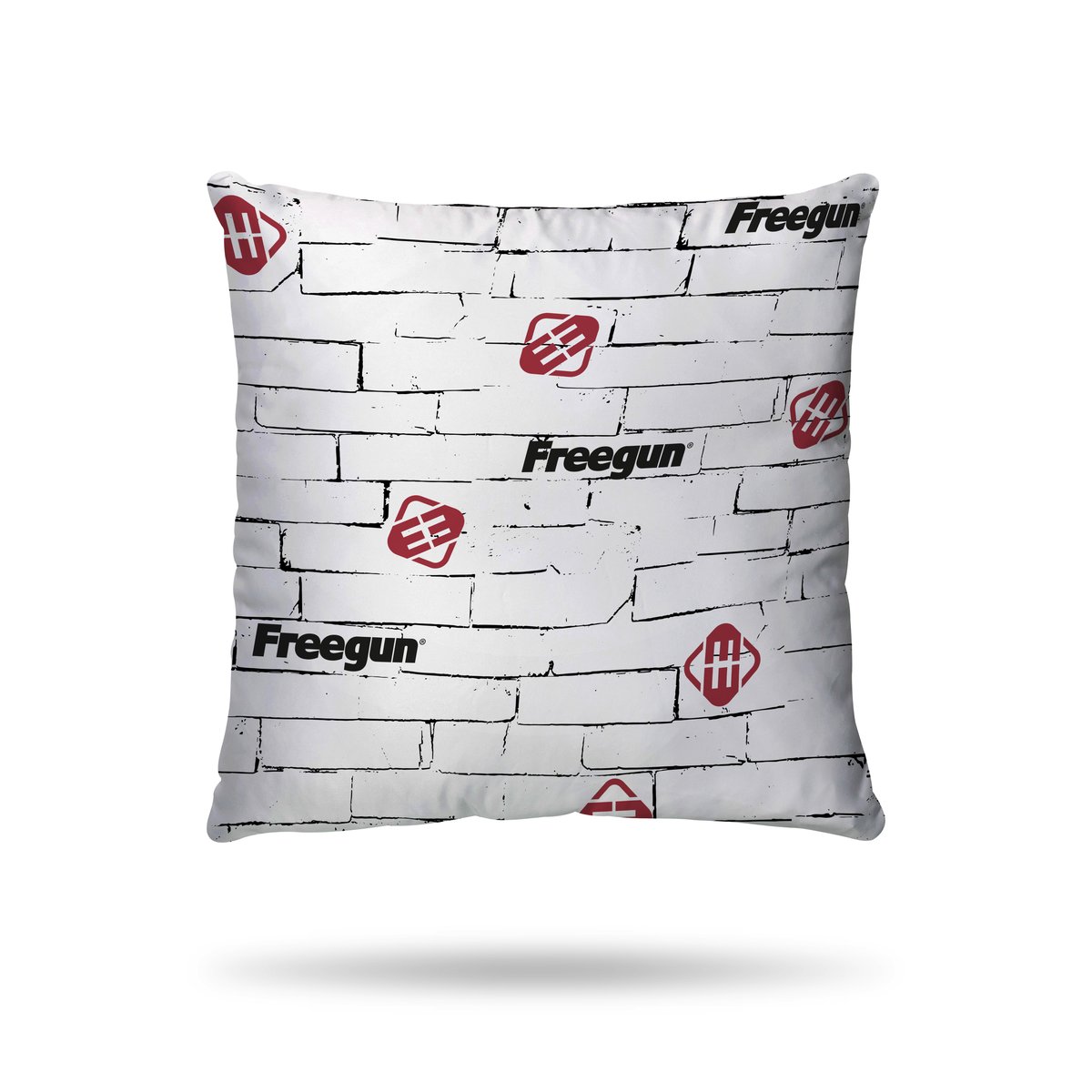 Parure de lit coton, FREEGUN SKATEBOARD blanc, FREEGUN