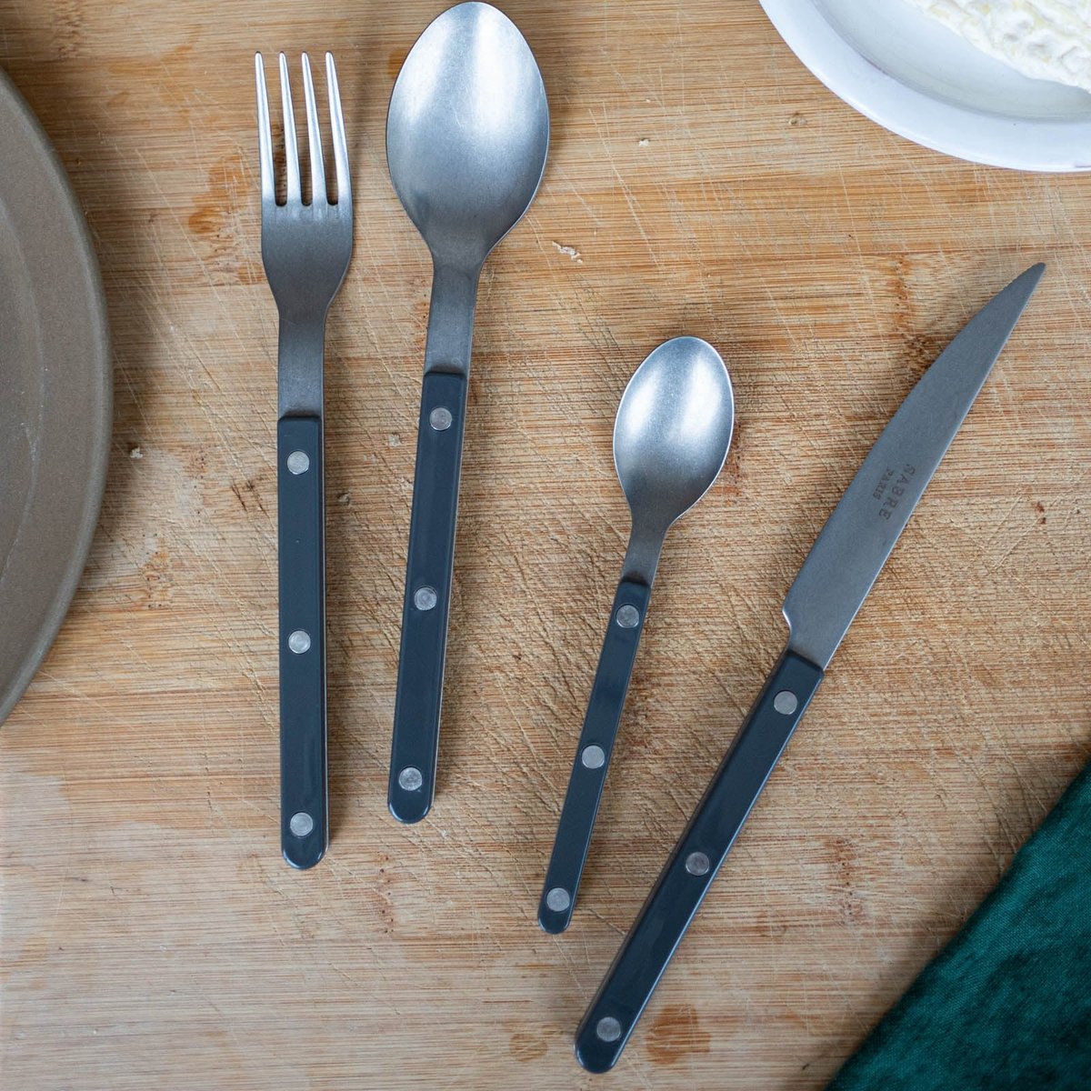 Petite cuillère, Bistrot Vintage anthracite, SABRE