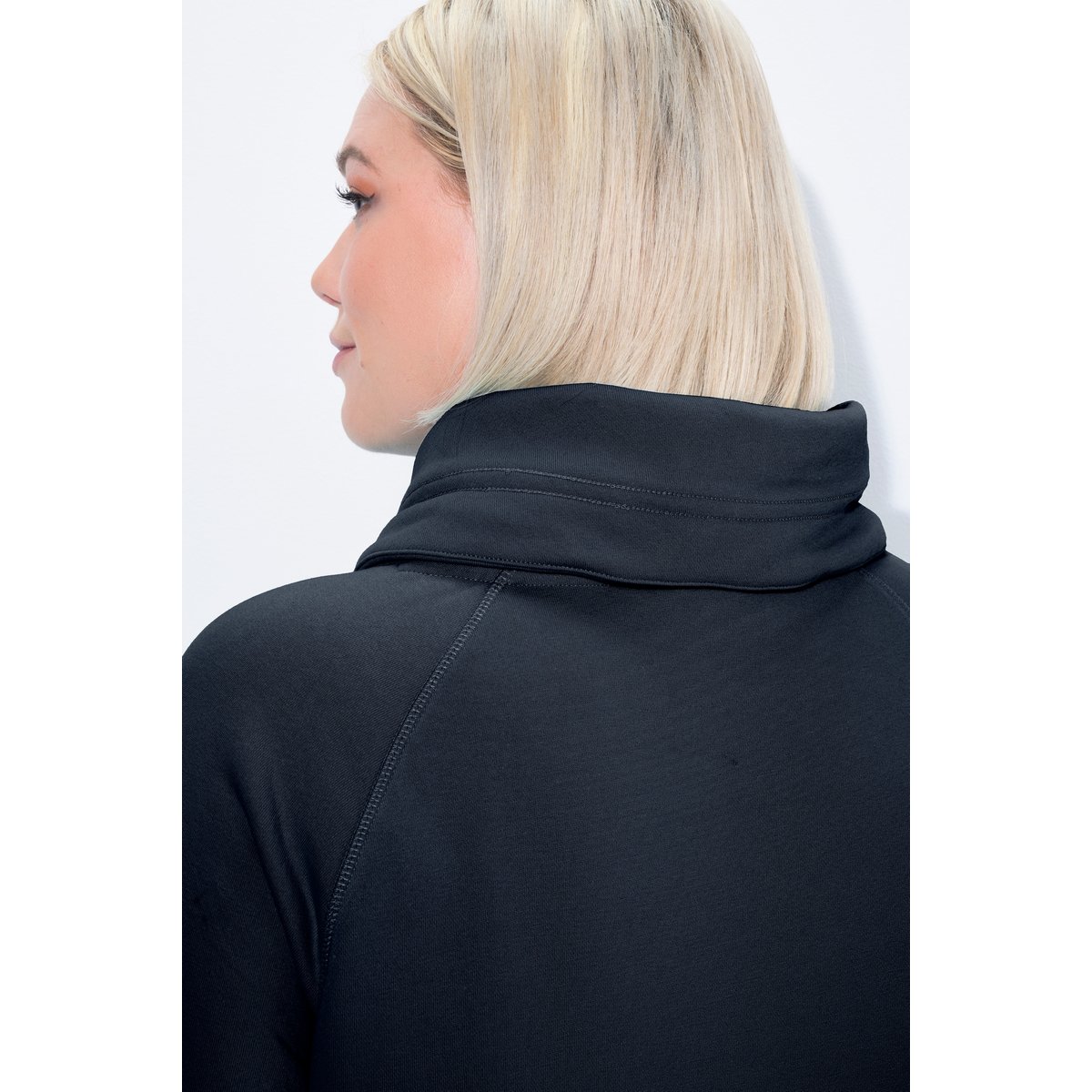 Robe en molleton avec poches marine, ULLA POPKEN