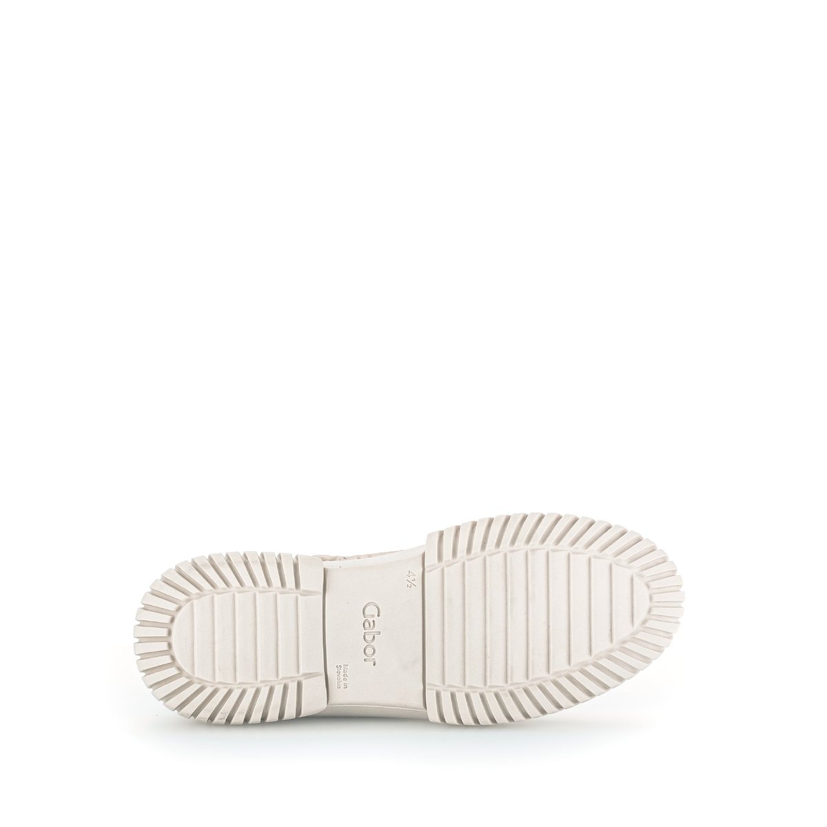 Baskets en cuir beige, GABOR