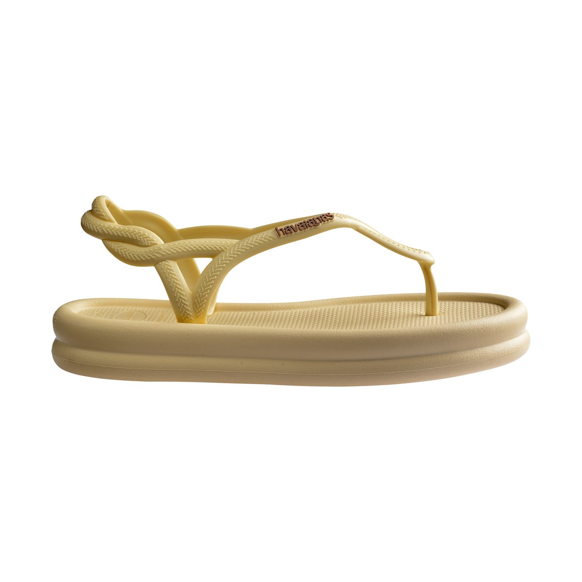 Sandales à Enfiler Luna Puffed crème, HAVAIANAS