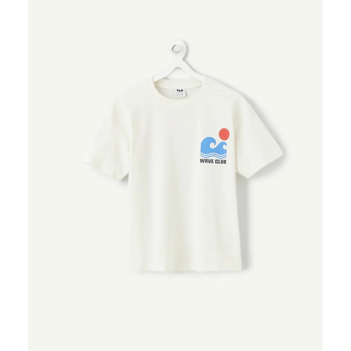 T-shirt maniche corte stampata 3-14 anni ecru , TAPE A L'OEIL