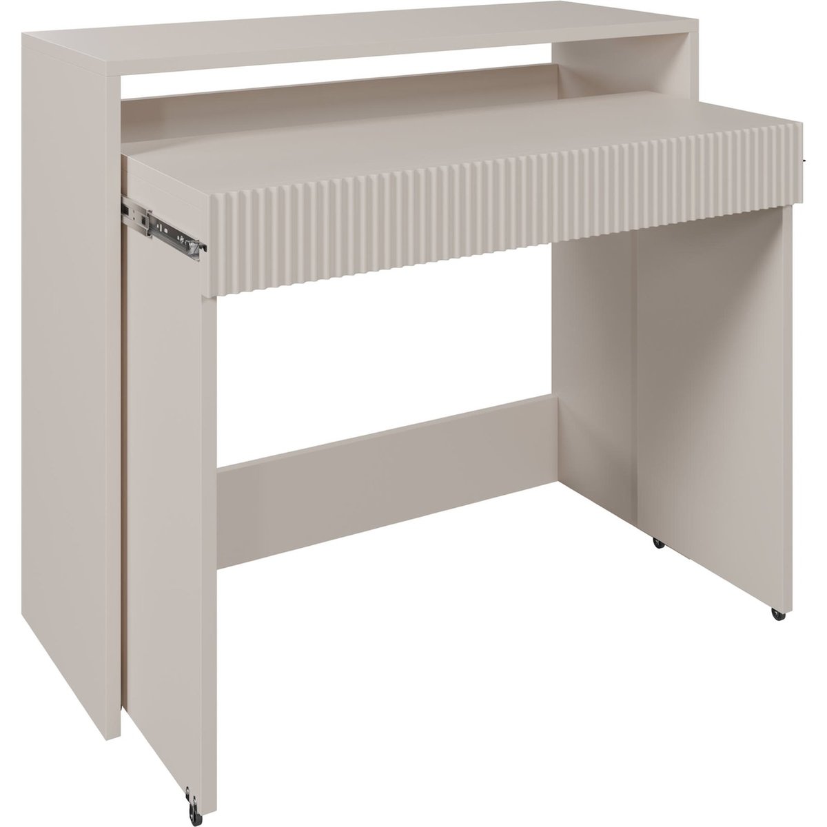 Bureau extensible ZOOM avec tiroir rainuré cachemire, RECOLLECTION