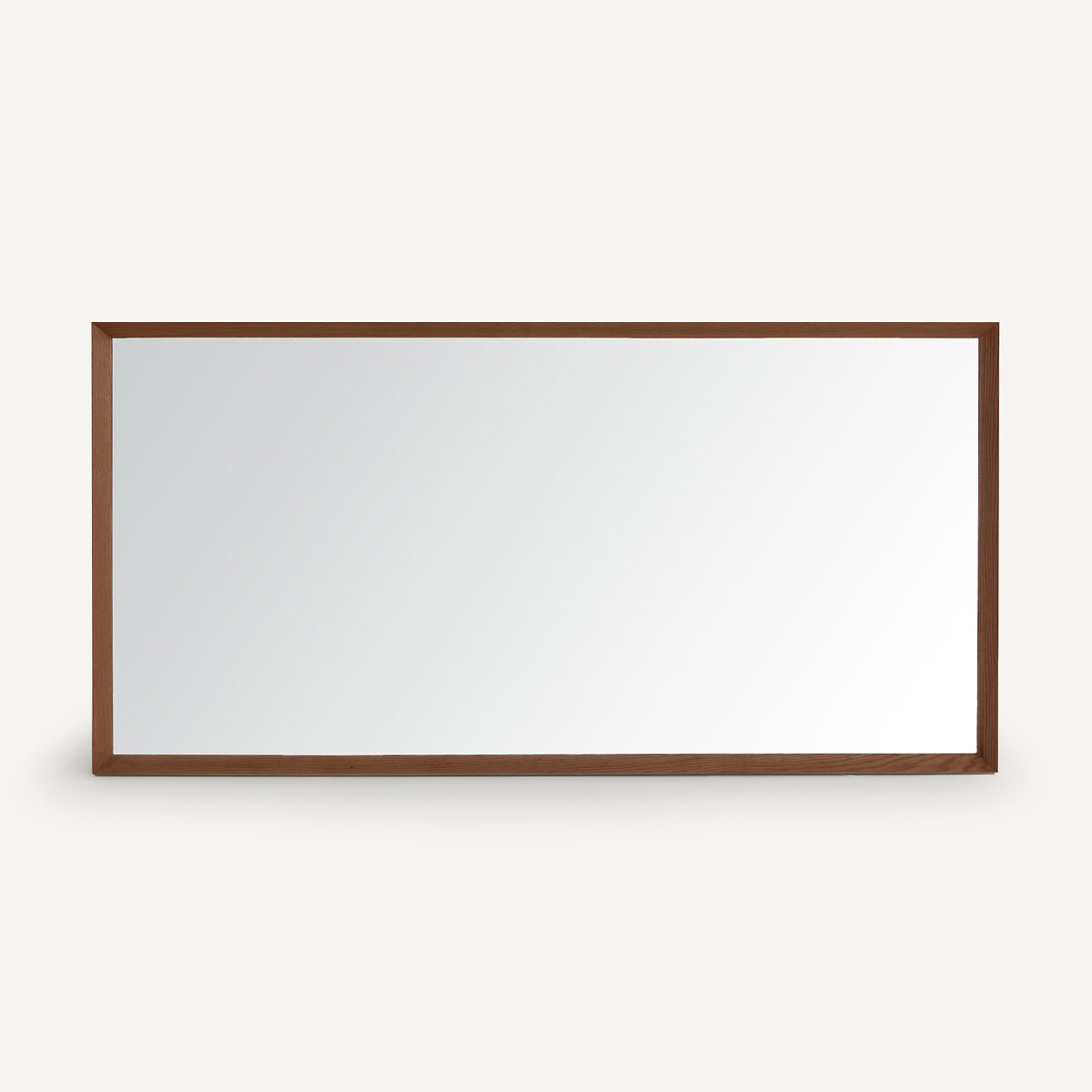 Miroir XXL noyer massif H200 cm, Andromède noyer, AM.PM