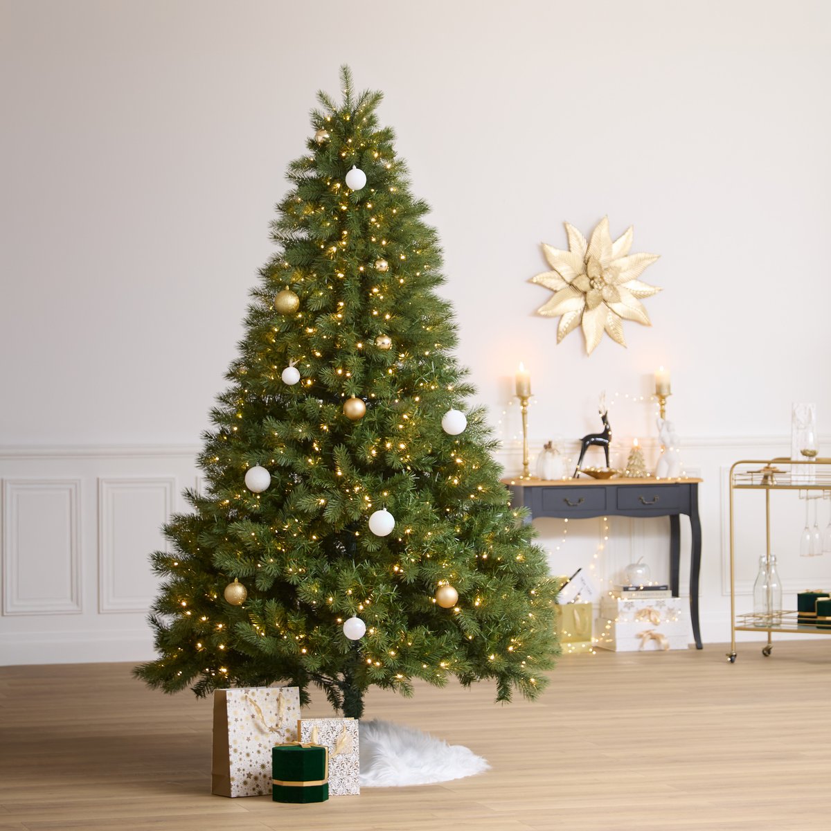 Sapin de Noël artificiel Lumeria LED+ 240 cm vert, FEERIC LIGHTS & CHRISTMAS