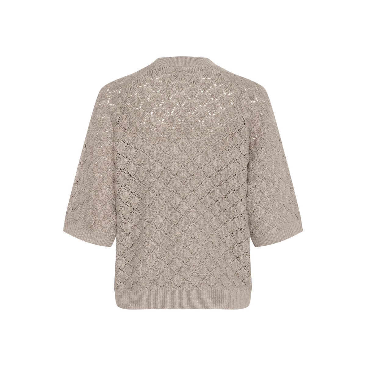 Knitted pullover gris elephant skin, KAFFE