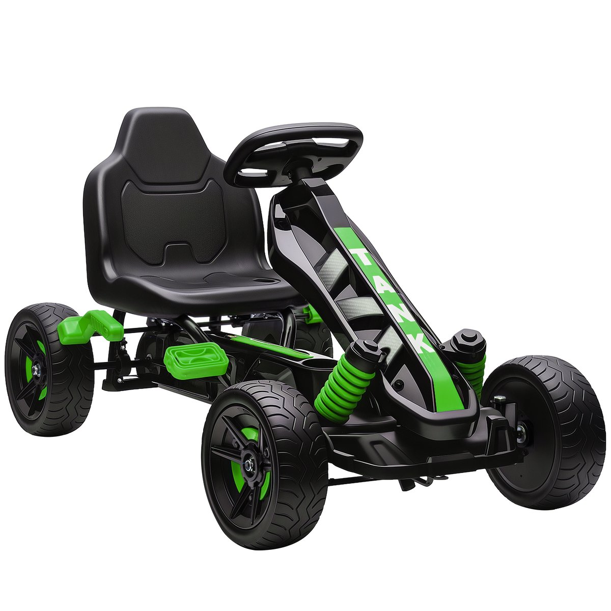 Kart à pédales Plastique Vert vert, AIYAPLAY