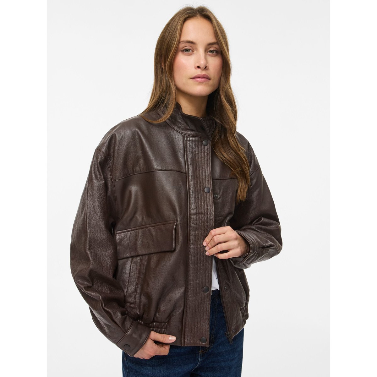 Veste Motard marron - coffee bean1, VILA