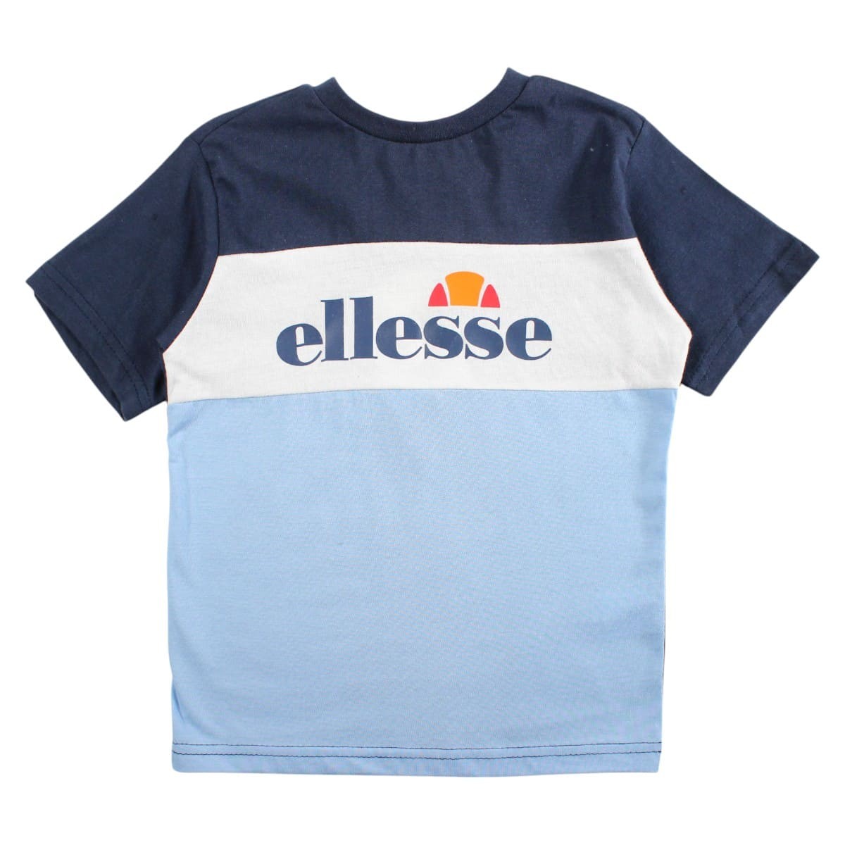 Ensemble 3 pièces t-shirt, short et sac imprimés BASIC bleu ciel, ELLESSE