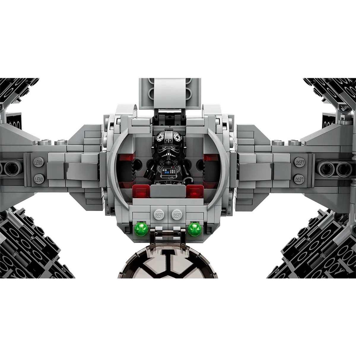 Star Wars Le chasseur Fang Mandalorien contre le TIE Interceptor multicolore, LEGO