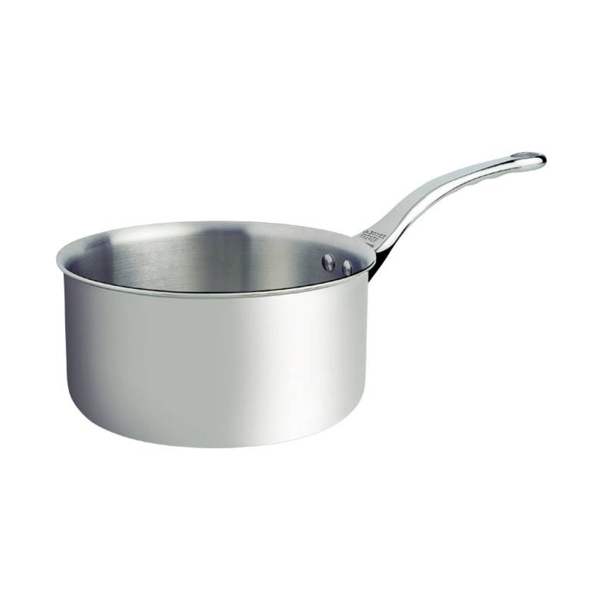 Casserole inox 18 cm affinity blanc, DE BUYER