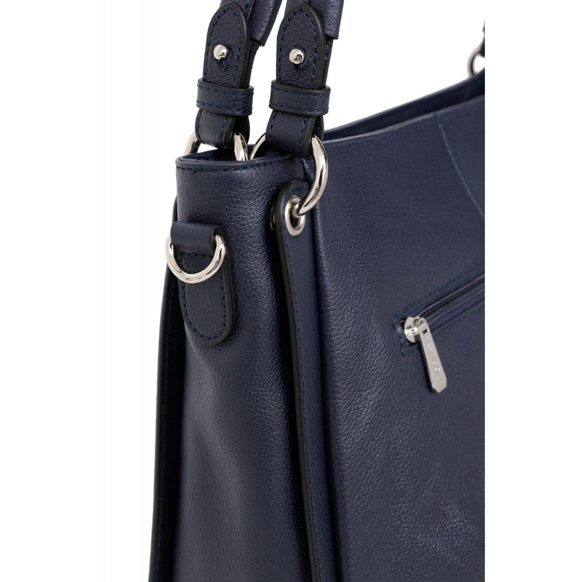 Besace CONFORT bleu marine, HEXAGONA