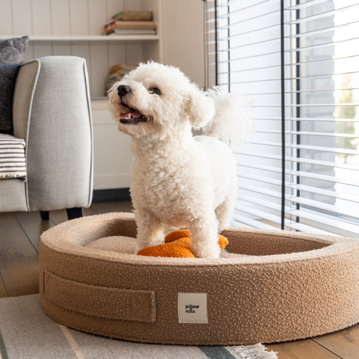 Jouet en laine Casentino JOY orange, PILLOW VILLA