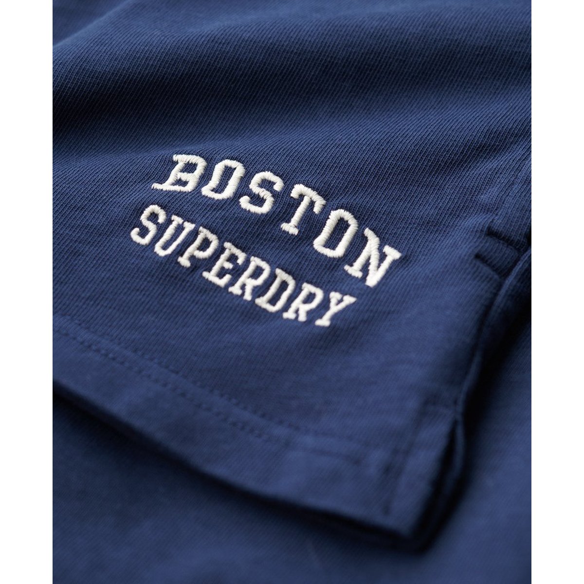Short à motif Athletic Essentials bleu marine profond, SUPERDRY