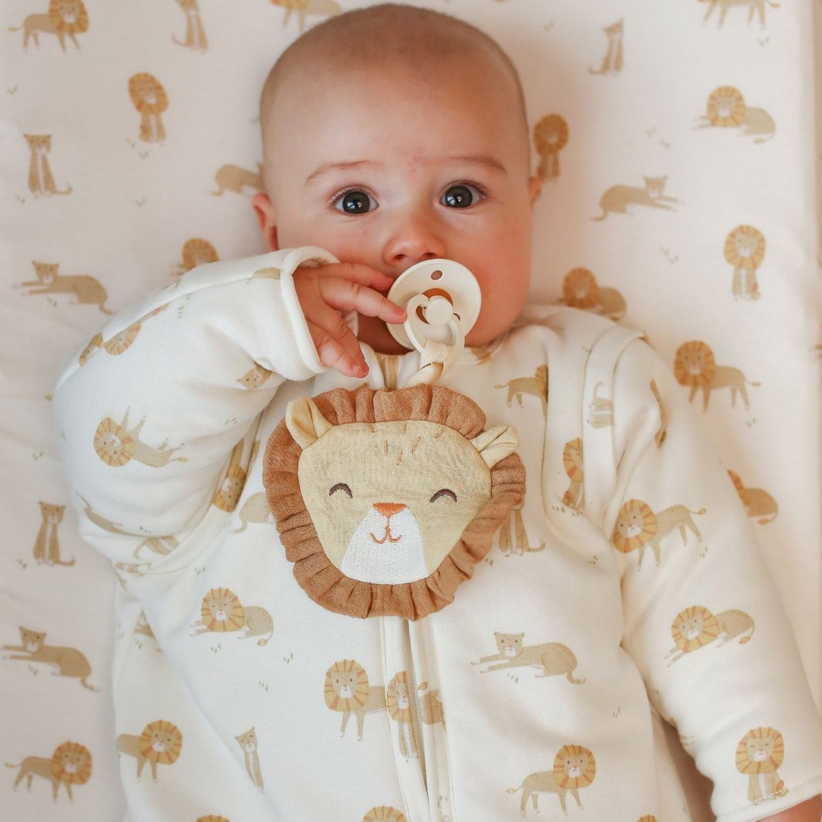 Gigoteuse blanc, beige, LITTLE DUTCH