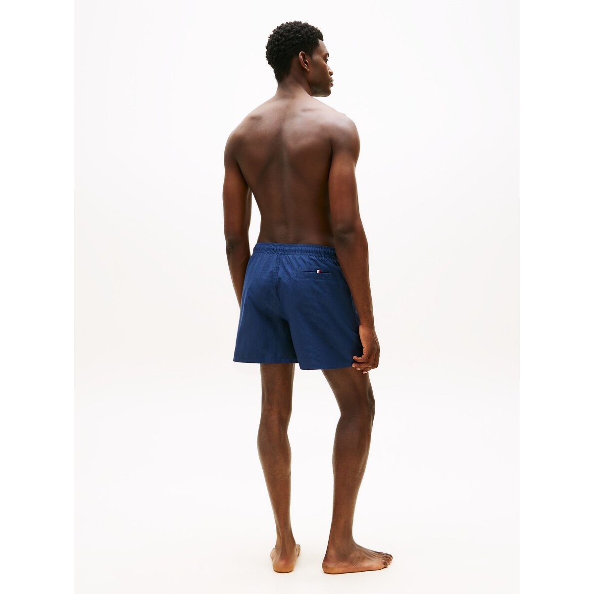 Short de bain mi-long à poche ORIGINAL bleu indigo, TOMMY HILFIGER