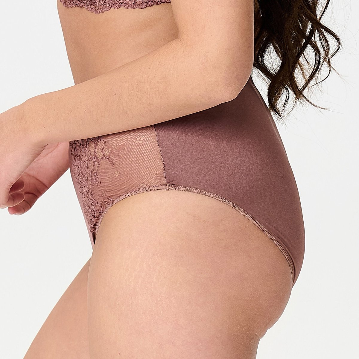 Culotte haute Basique cognac, LINGADORE