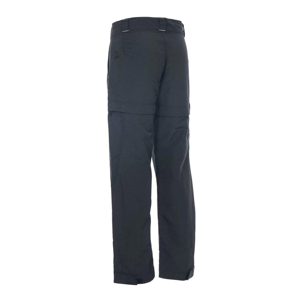 Pantalon uni à taille ajustable 2-en-1 ADVENTURE noir, TRESPASS