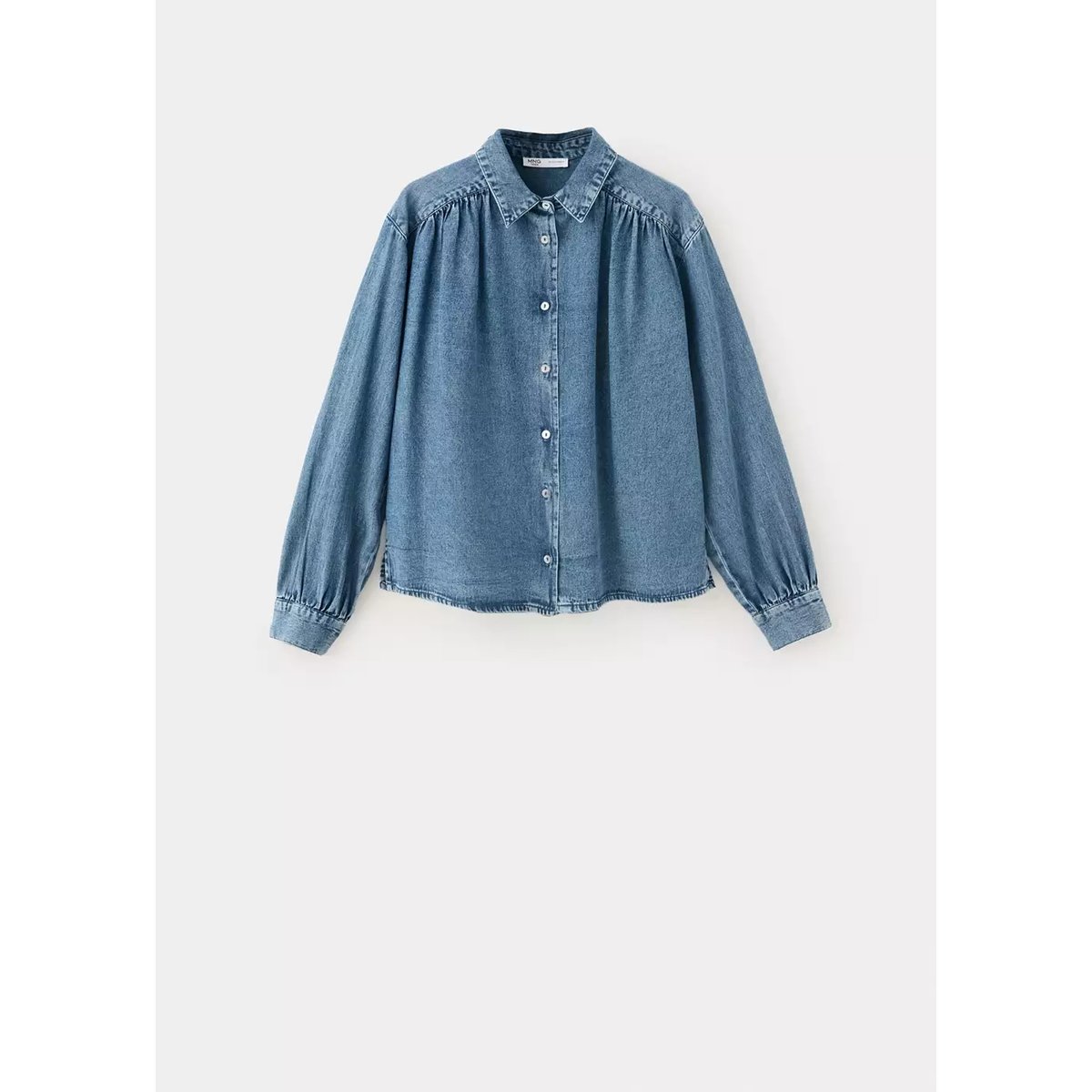 BLOUSE CAMDEN bleu foncé, MANGO TEEN