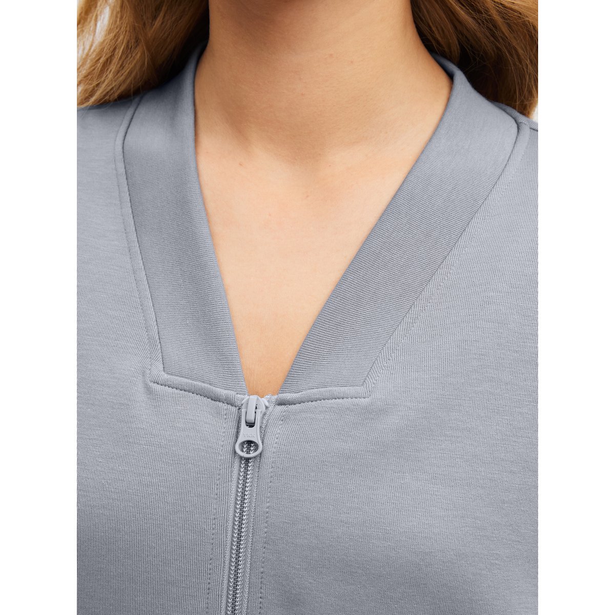 manches longues Coton NATURAL EMBRACE gris passat, CALIDA