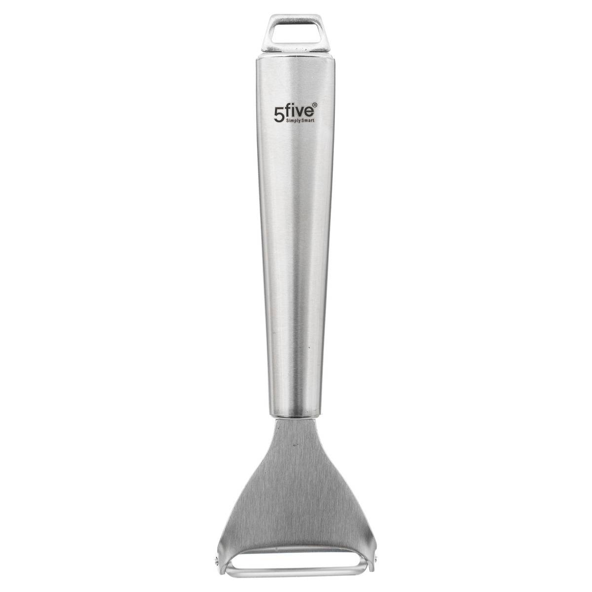 Éplucheur rasoir 3 lames SILVER PRÉCISION argent, 5FIVE SIMPLY SMART