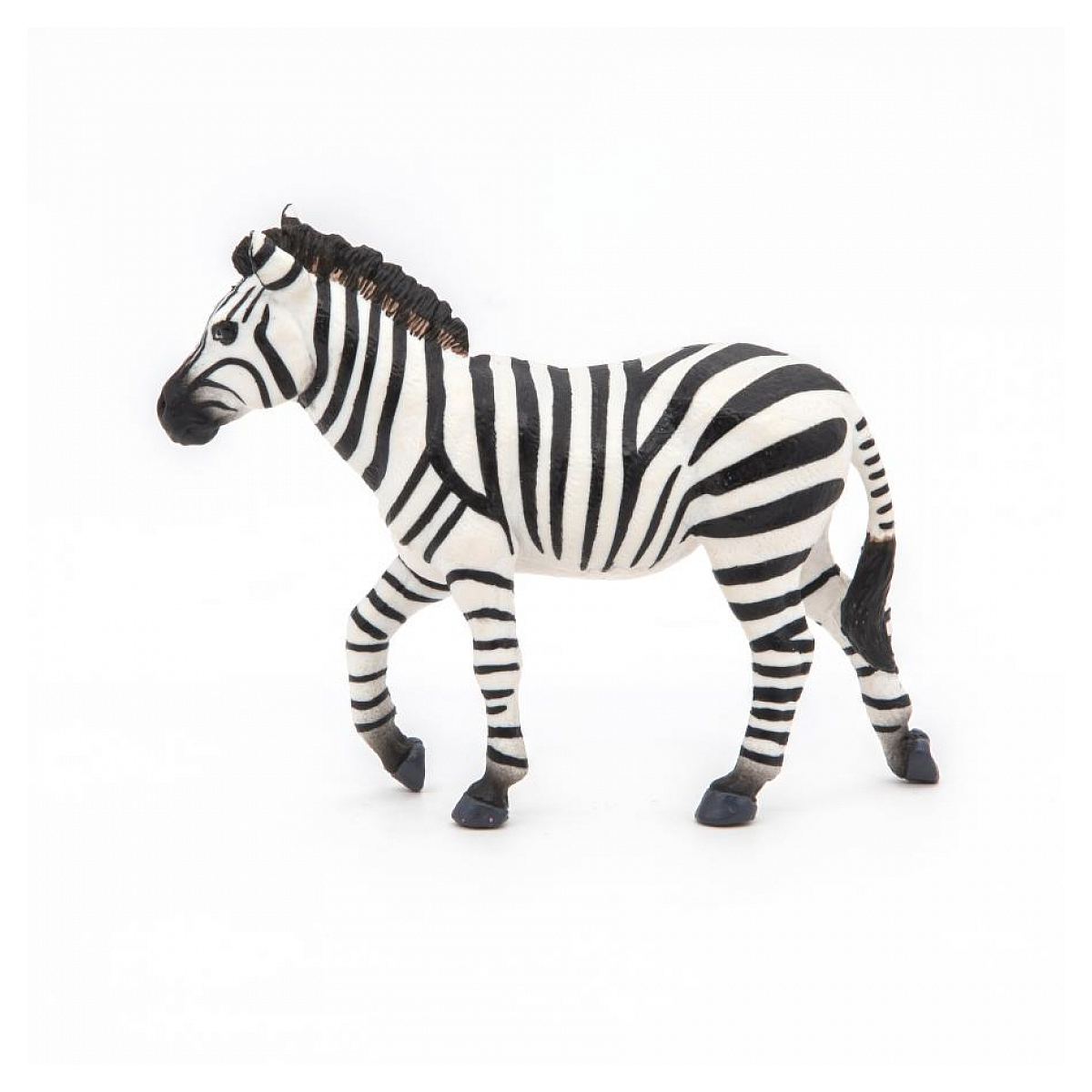 Figurine Zèbre mâle blanc, PAPO