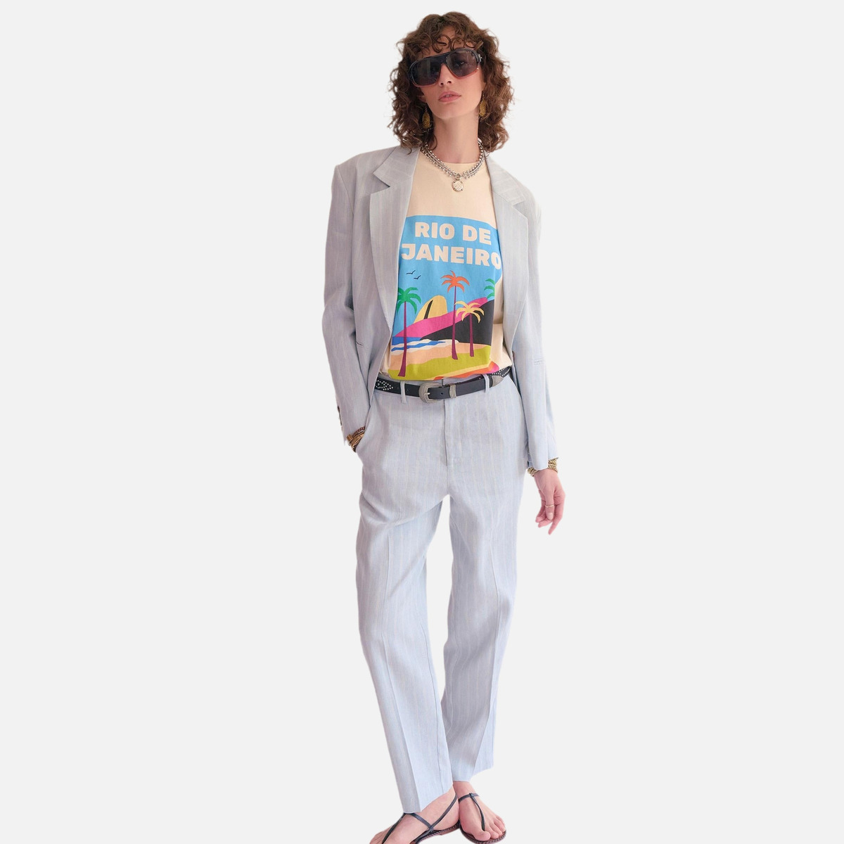 Veste VOLCY 26s bleu ciel, MKT STUDIO