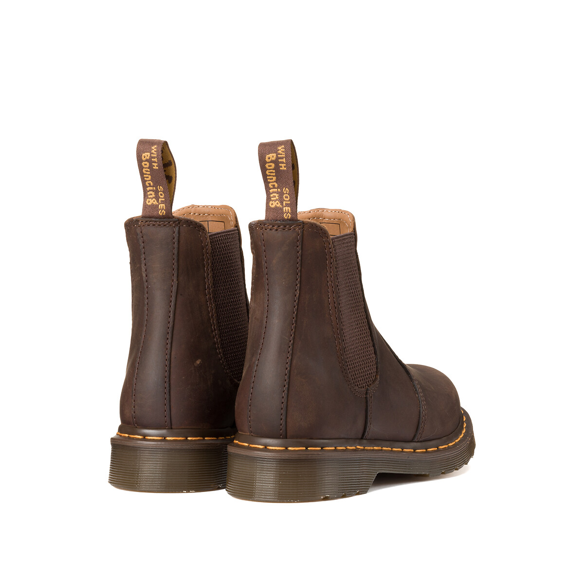 2976 YS Chelsea Boots in Crazy Horse Leather brown, DR. MARTENS