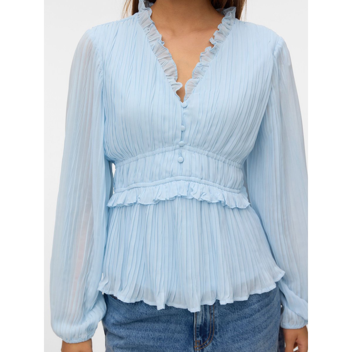 Blouse bleue - ice water, VERO MODA