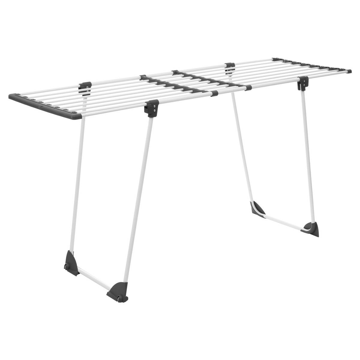 Étendoir à linge pliable tubes 17m SINAI blanc, 5FIVE SIMPLY SMART