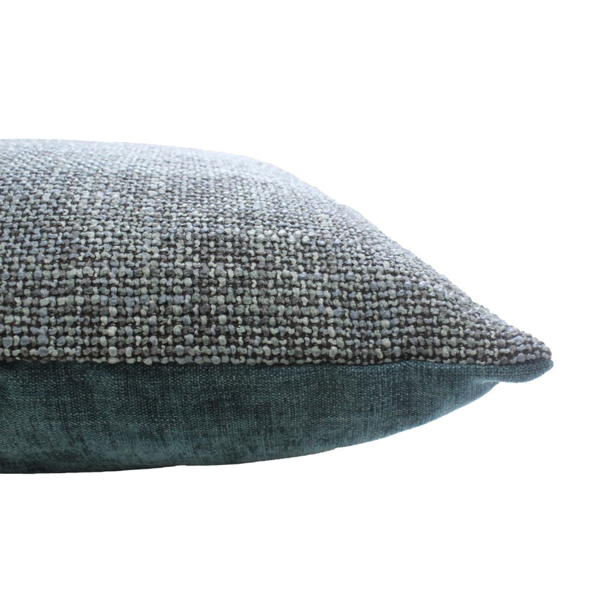 Housse de coussin polyester TWEED orage, GARNIER THIEBAUT