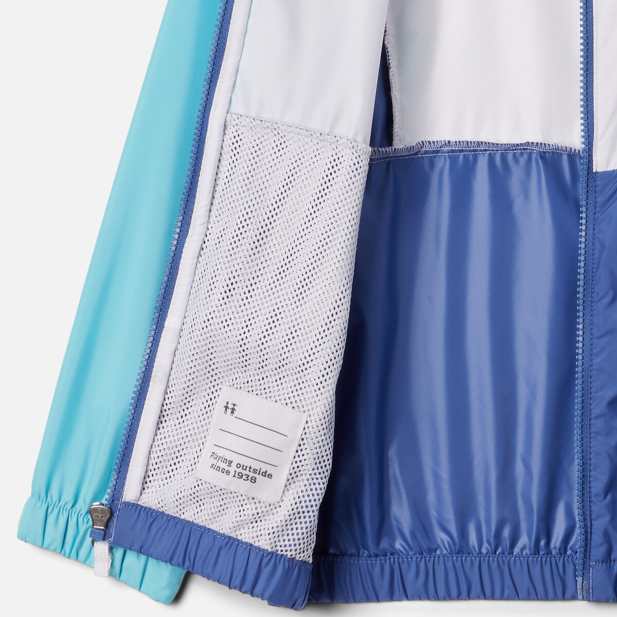Logo Print Jacket blue/white, COLUMBIA
