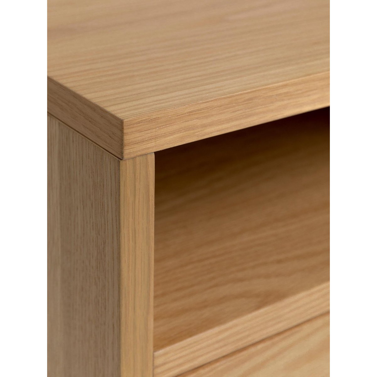 Table de chevet Bois - TILO beige clair, KENAY