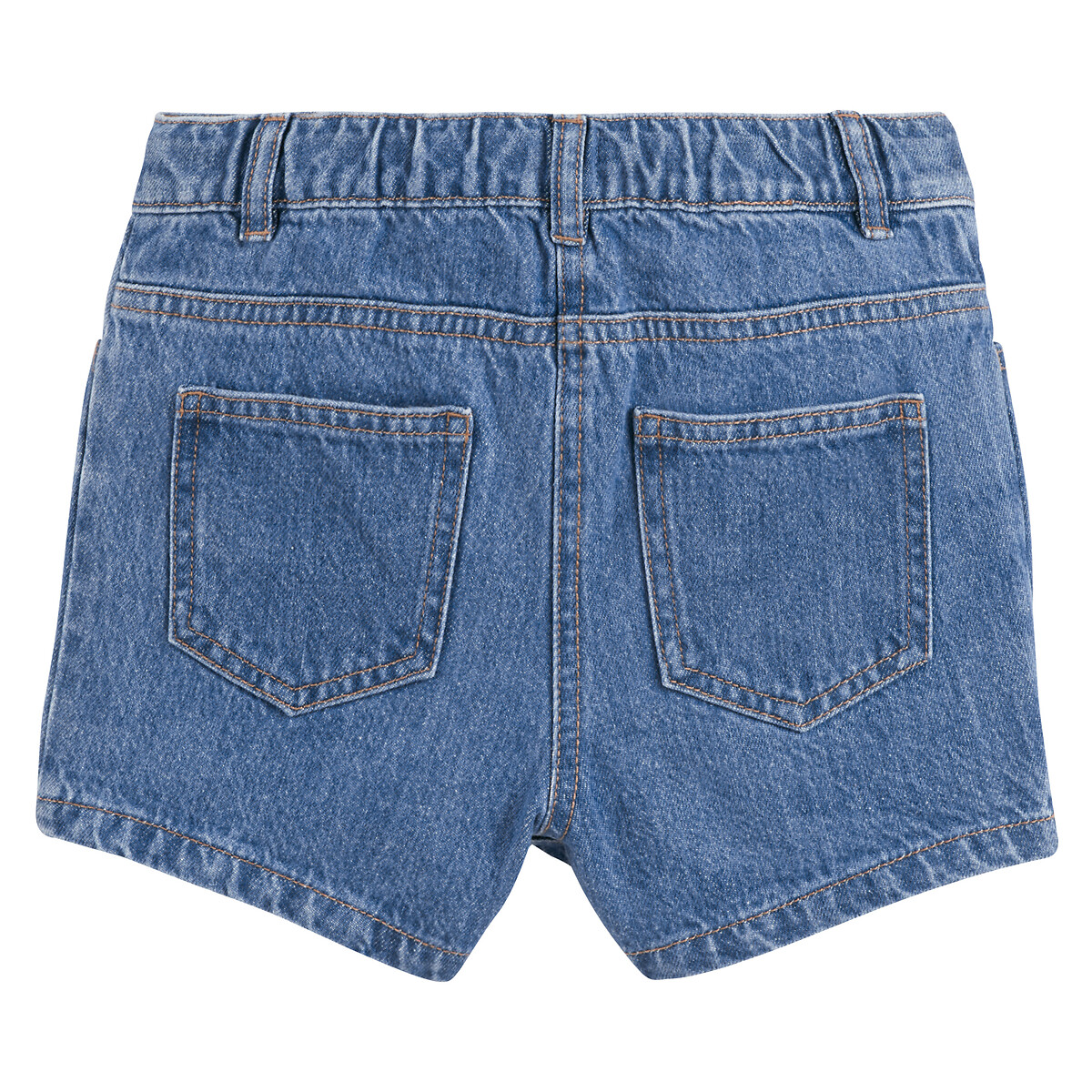 Shortrok in jeans double stoned denim, LA REDOUTE COLLECTIONS