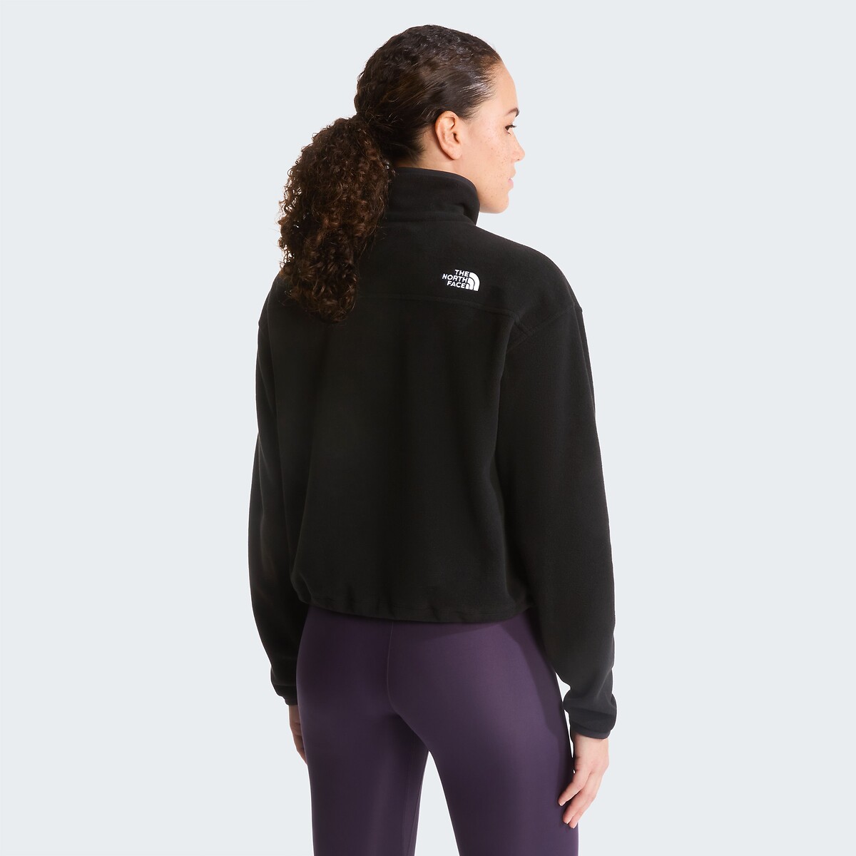 Sweat polaire demi-zip Glacier noir, THE NORTH FACE