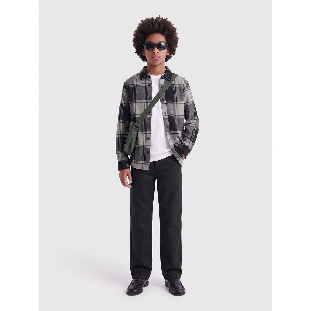 Pantalon Classique noire - black, ONLY & SONS JUNIOR