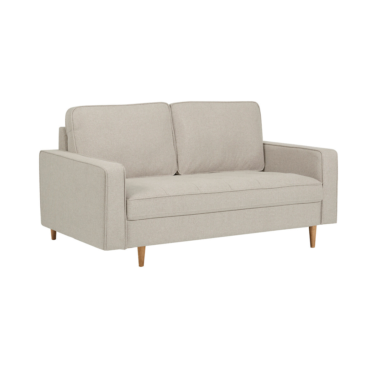 Henny Chenille Upholstered 3-Seater Sofa beige, SO'HOME