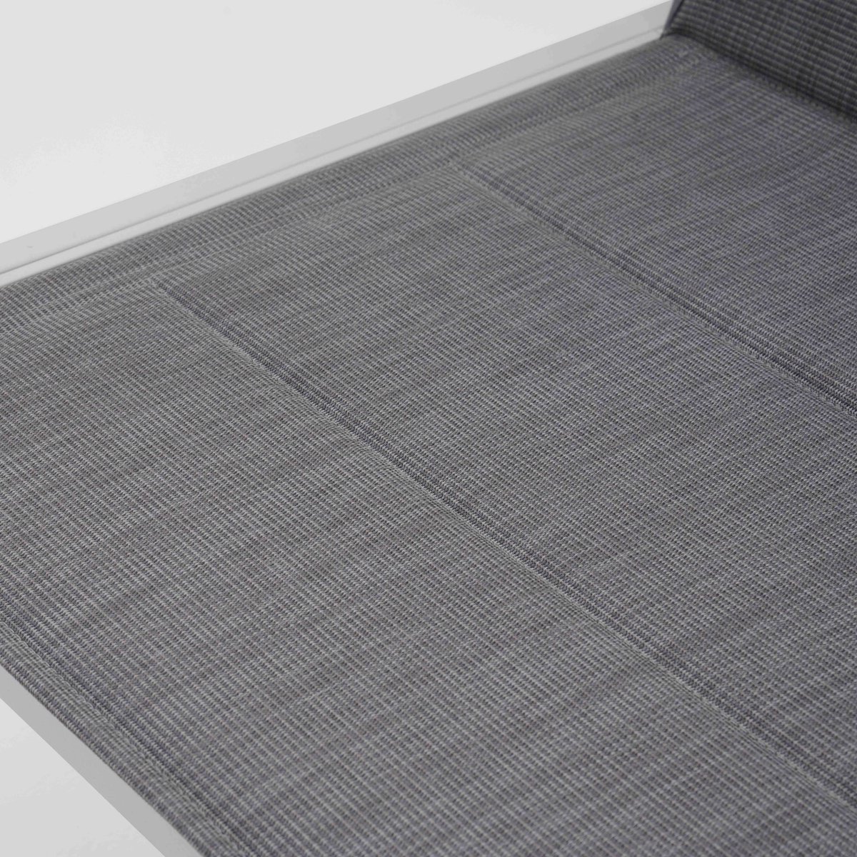 Salon de jardin 4 places en aluminium, LEKI blanc, OVIALA