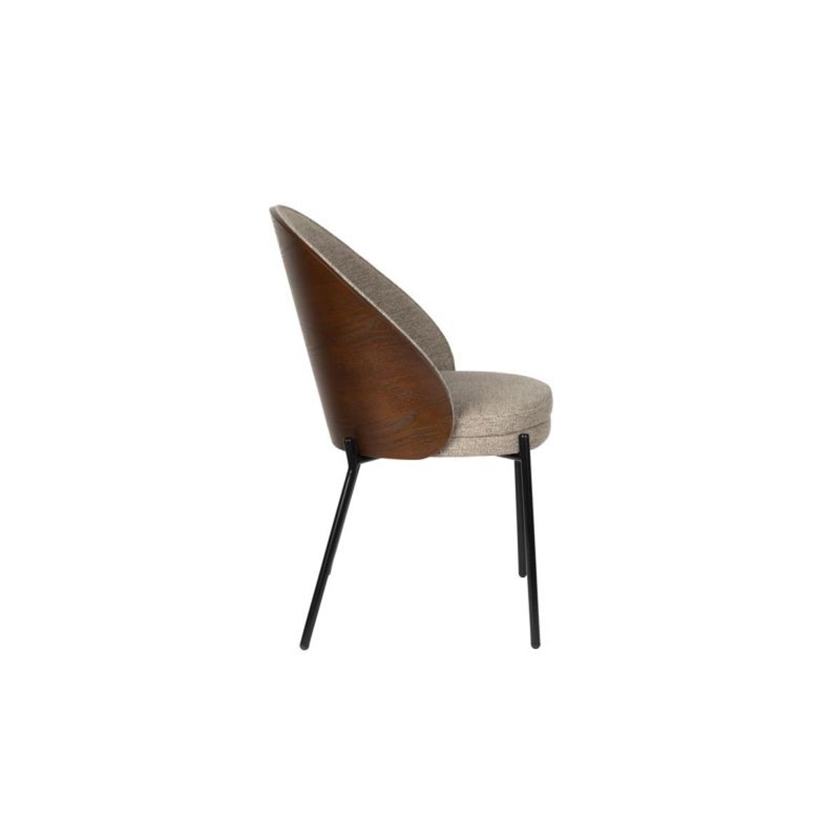 Fauteuil tissu confort Rodin beige, DUTCHBONE