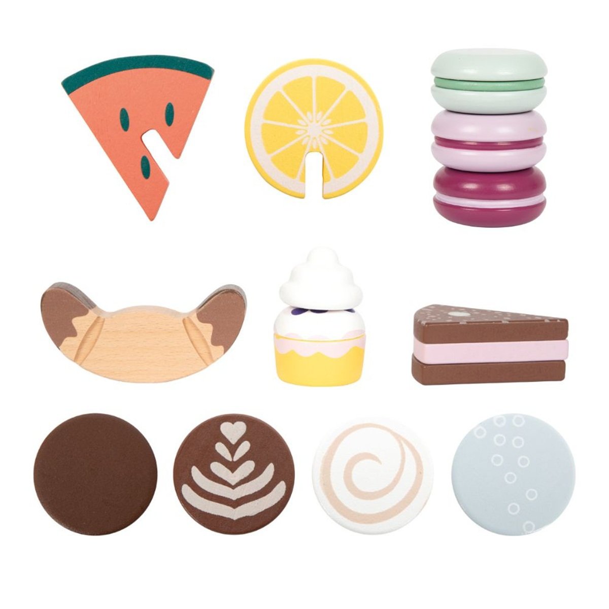 Set de café barista marron, SMALL FOOT COMPANY