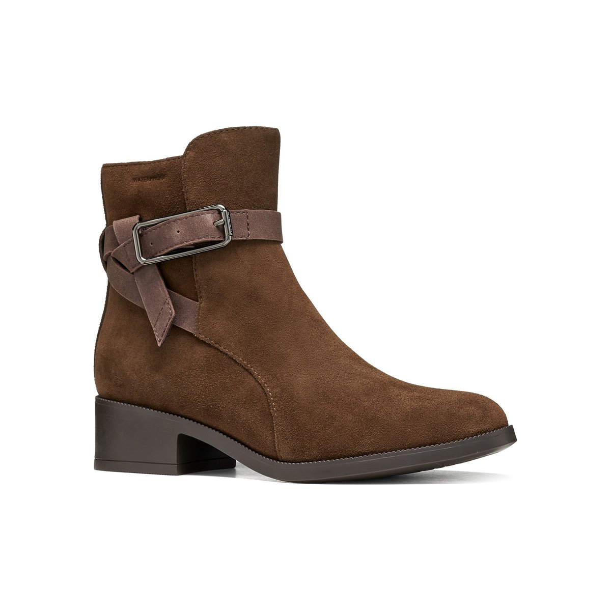 Bottines D CAMEXIA WPF brun foncé/brun foncé, GEOX