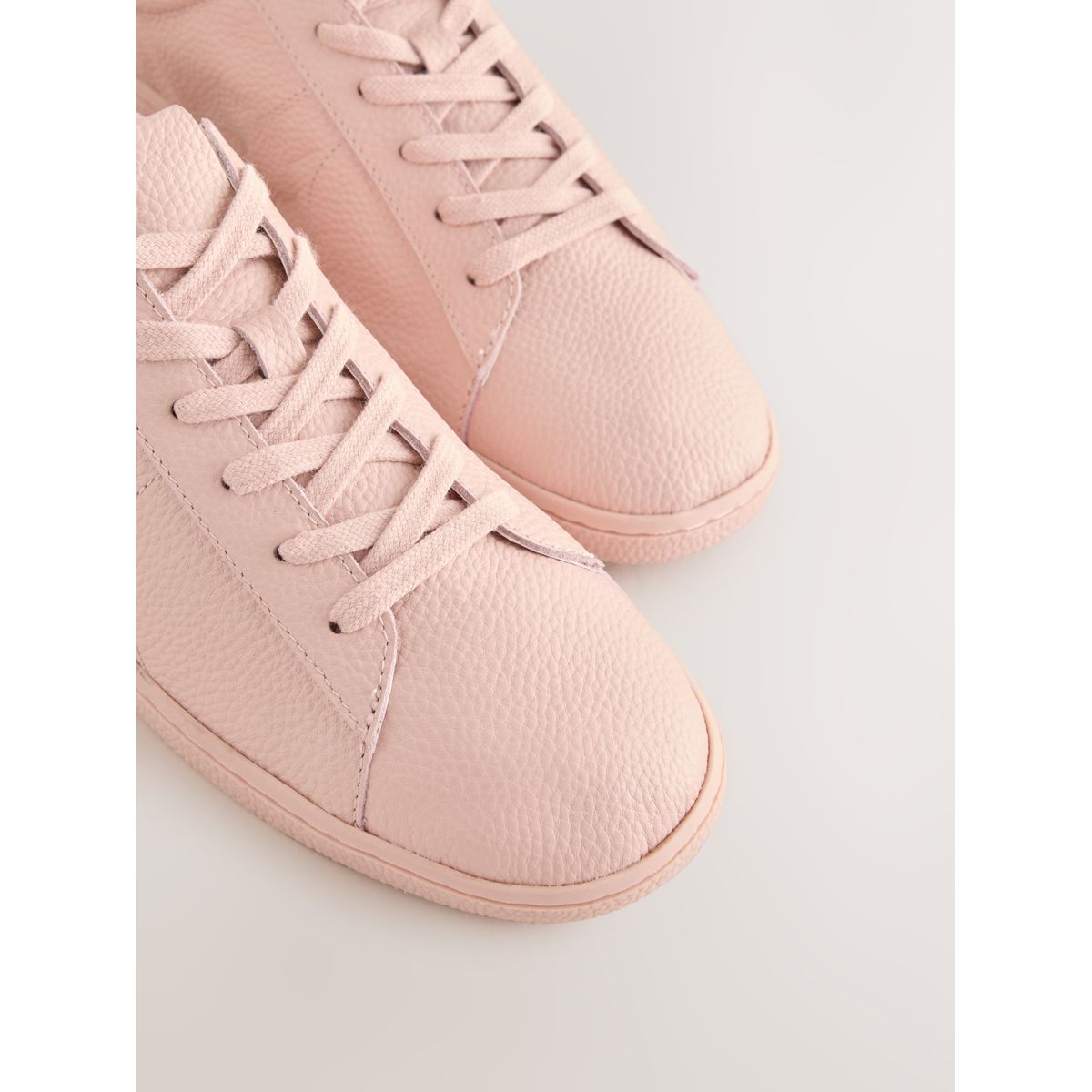 Baskets en cuir à lacets forever comfort® rose, NEXT