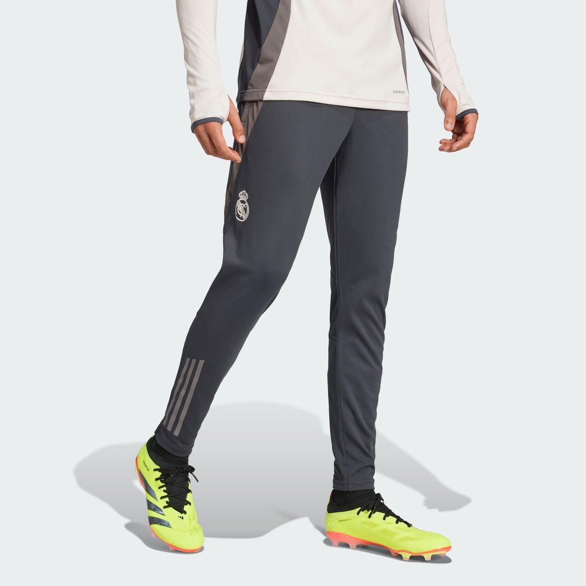 Pantalon d'entraînement Real Madrid Tiro 24 Competition grey / charcoal / putty mauve, adidas Performance